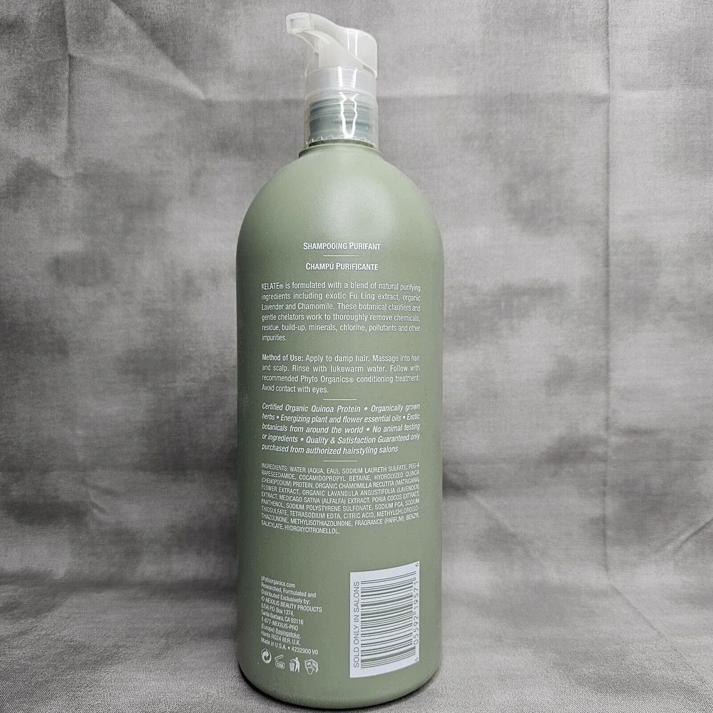 NEXXUS Phyto Organics‎ Kelate Purifying Shampoo 33.8oz/1 Liter NEW, Discontinued